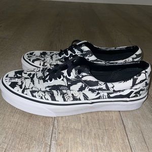 VANS Era Star Wars Dark Side Storm Trooper Sneaker Shoe Mens 6 Womens 7.5
